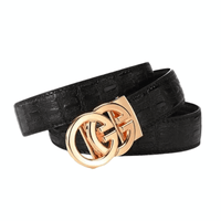 Thumbnail for Men's Leather Belt Metal Alloy Automatic Buckle Brand Luxury Design Waist Belts For Men -, Belts , Drestiny , Australia, Belts, Black, Canada, Gender_Men, Gold, New Zealand, Silver, United Kingdom, United States , Drestiny , www.shopdrestiny.com