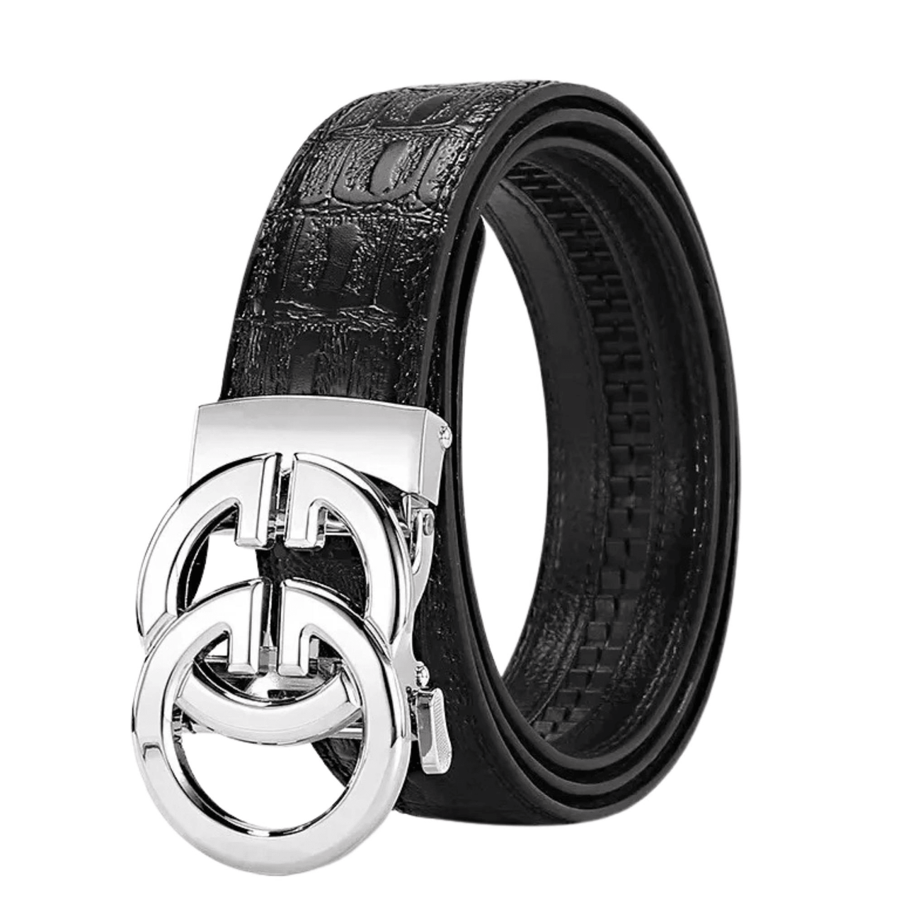 Men's Leather Belt Metal Alloy Automatic Buckle Brand Luxury Design Waist Belts For Men -, Belts , Drestiny , Australia, Belts, Black, Canada, Gender_Men, Gold, New Zealand, Silver, United Kingdom, United States , Drestiny , www.shopdrestiny.com