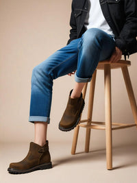 Thumbnail for Men's Leather Hiking Boots - 6 Styles -, Boots , Drestiny , Australia, Black, Boots, Brown, Dark Brown, FR, Khaki, United Kingdom, United States, Work Boots , Drestiny , www.shopdrestiny.com