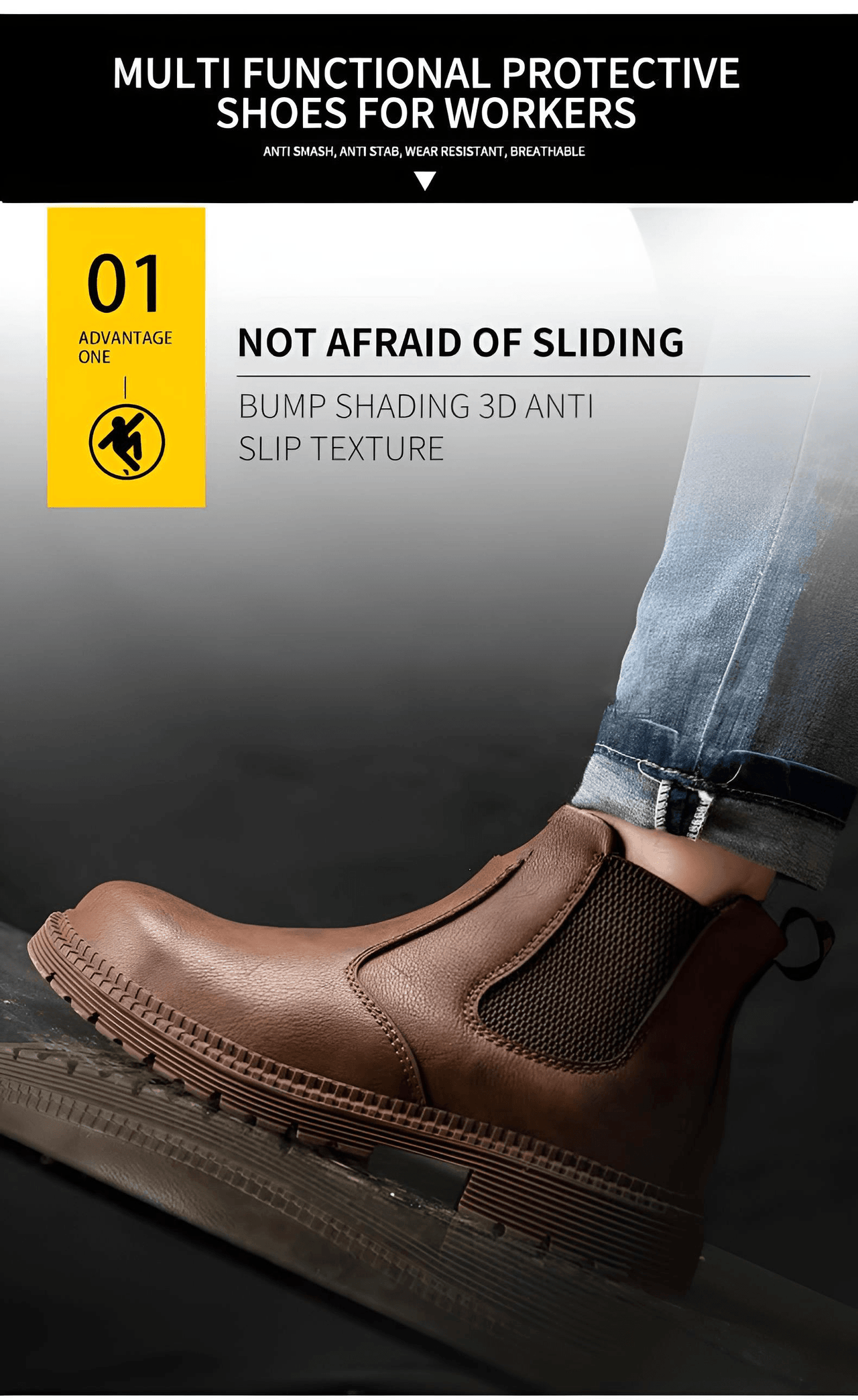 Men's Leather Work Boots - Indestructible! -, Boots , Drestiny , Australia, Black, Boots, Brown, FR, New Zealand, Saddle Brown, Sienna, United Kingdom, United States, Work Boots , Drestiny , www.shopdrestiny.com