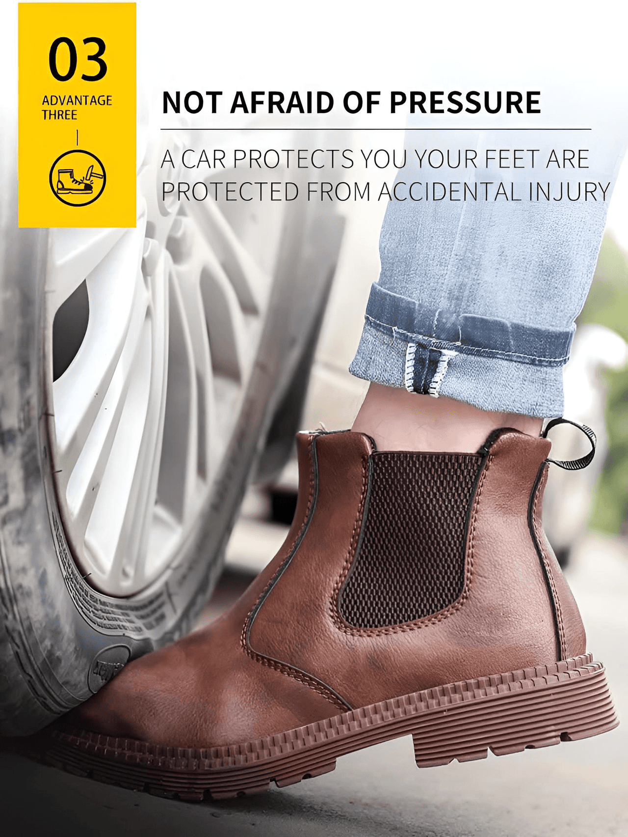Men's Leather Work Boots - Indestructible! -, Boots , Drestiny , Australia, Black, Boots, Brown, FR, New Zealand, Saddle Brown, Sienna, United Kingdom, United States, Work Boots , Drestiny , www.shopdrestiny.com