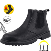 Thumbnail for Men's Leather Work Boots - Indestructible! -, Boots , Drestiny , Australia, Black, Boots, Brown, FR, New Zealand, Saddle Brown, Sienna, United Kingdom, United States, Work Boots , Drestiny , www.shopdrestiny.com
