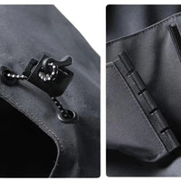 Thumbnail for Men's Lightweight Rain Jacket With Hood Outdoor Waterproof Raincoat Streetwear Hiking Windproof Jacket Climbing Outdoor Jackets