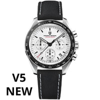 Thumbnail for Men's Omega Speedmaster Moonwatch Homage Watches Luxury Quartz Wrist Watch For Men AR Sapphire Speed Chronograph Automatic Date, Watches, Speedmaster Moonwatch Homage, Affordable Speedmaster Homage, Best Speedmaster Homage Watches,  Moonwatch Homage under $500, Pagani Speedmaster Homage, United States, USA, Canada, Australia, New Zealand, United Kingdom, UK, Red, Black, White, Silver Gold, Gold, Blue, Sky Blue, Ice Blue, shopdrestiny.com