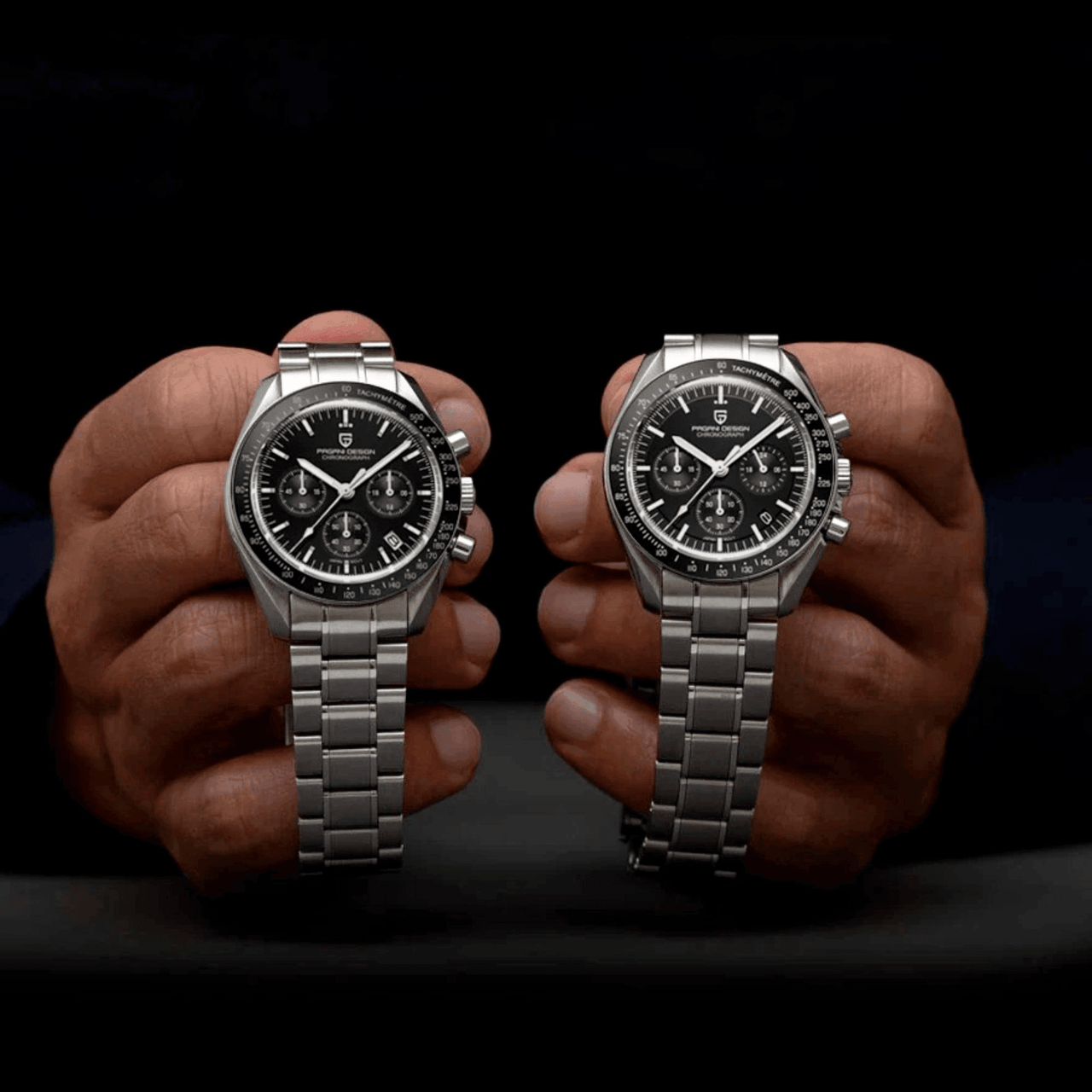 Men's Omega Speedmaster Moonwatch Homage Watches Luxury Quartz Wrist Watch For Men AR Sapphire Speed Chronograph Automatic Date, Watches, Speedmaster Moonwatch Homage, Affordable Speedmaster Homage, Best Speedmaster Homage Watches,  Moonwatch Homage under $500, Pagani Speedmaster Homage, United States, USA, Canada, Australia, New Zealand, United Kingdom, UK, Red, Black, White, Silver Gold, Gold, Blue, Sky Blue, Ice Blue, shopdrestiny.com