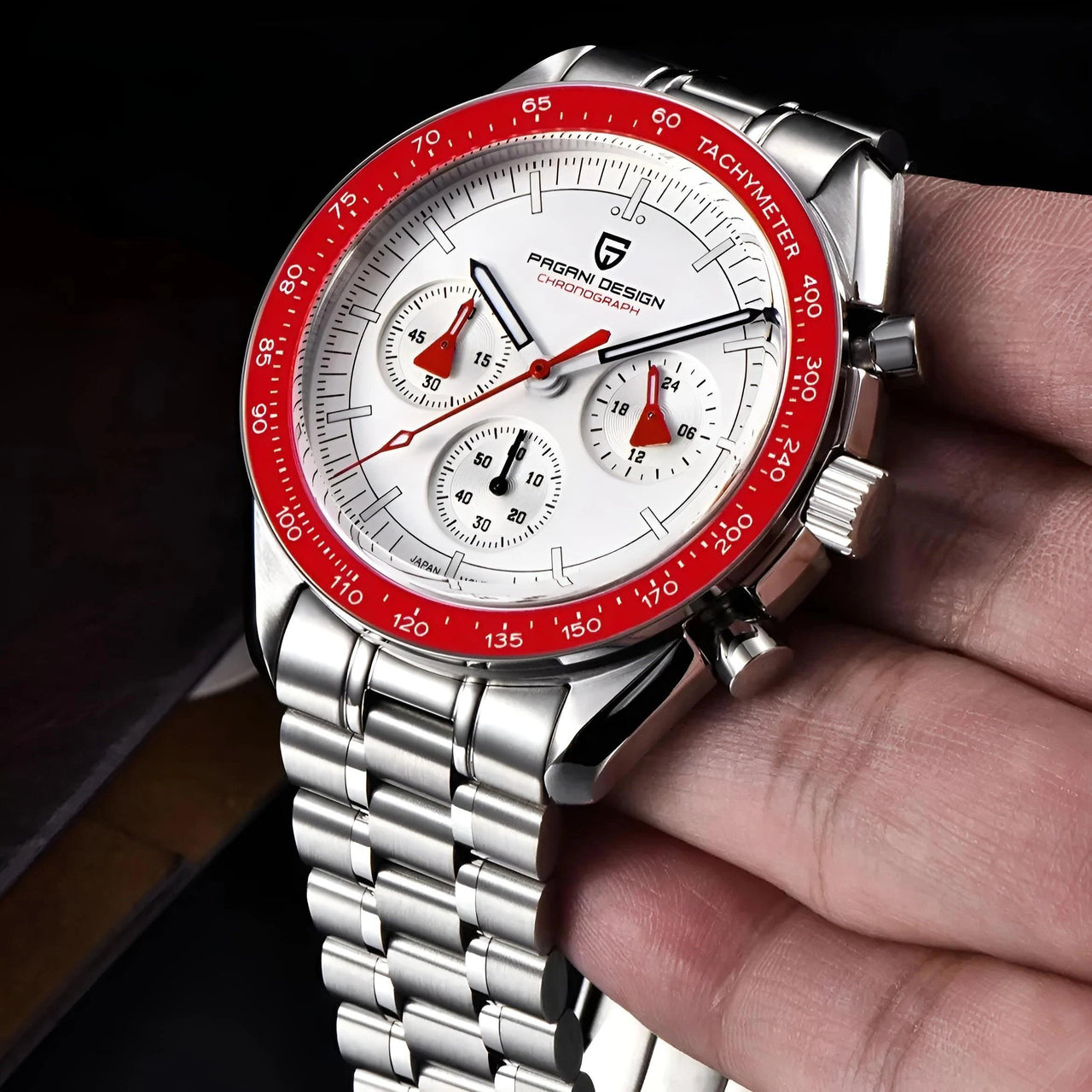 Men's Omega Speedmaster Moonwatch Homage Watches Luxury Quartz Wrist Watch For Men AR Sapphire Speed Chronograph Automatic Date, Watches, Speedmaster Moonwatch Homage, Affordable Speedmaster Homage, Best Speedmaster Homage Watches,  Moonwatch Homage under $500, Pagani Speedmaster Homage, United States, USA, Canada, Australia, New Zealand, United Kingdom, UK, Red, Black, White, Silver Gold, Gold, Blue, Sky Blue, Ice Blue, shopdrestiny.com