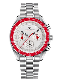 Thumbnail for Men's Omega Speedmaster Moonwatch Homage Watches Luxury Quartz Wrist Watch For Men AR Sapphire Speed Chronograph Automatic Date