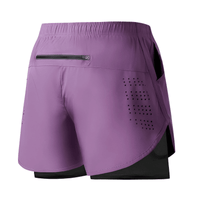 Thumbnail for Men's Running Shorts Quick-Drying Fitness Double Layer Shorts Men's New Sport Workout Training Bodybuilding Shorts, Drestiny, Shorts, S, M, L, XL, XXL, United States, Canada, Australia, Gender_Men, New Zealand, United Kingdom, UK, Blue-Grey, White, Black, Fluorescent Green, Fluorescent Blue, Army Green, Brown, Sky Blue, Dark Pink, Purple, Orange, running shorts for men, men's athletic shorts, men's running shorts with pockets, running shorts men, men's gym shorts, 2 n 1 running shorts men, shopdrestiny.com