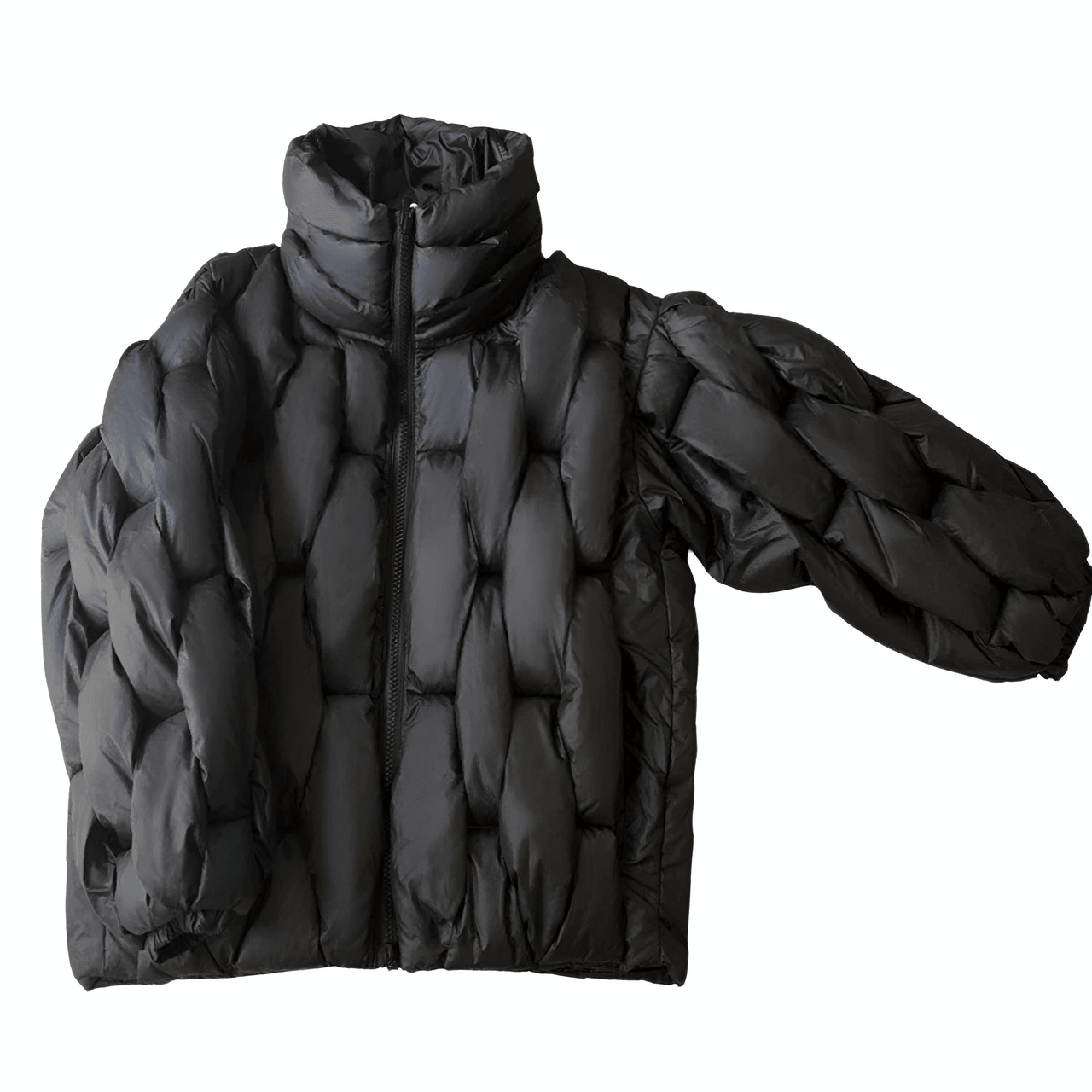 Men's Thick Parkas Jackets Luxury Designer Square Weave Bubble Coat High Collar Warm Jacket Casual Oversized Warm, Drestiny, Coats, Puffer Jackets, United States, Canada, Australia, United Kingdom, USA, Uk , Black, Brown, Khaki, White, Green, S, M, L, XL, Men's Puffer Jackets, Best Men's Winter Coats, Men's Bubble Coats, shopdrestiny.com