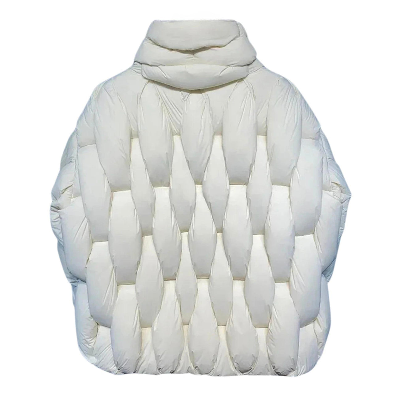 Men's Thick Parkas Jackets Luxury Designer Square Weave Bubble Coat High Collar Warm Jacket Casual Oversized Warm, Drestiny, Coats, Puffer Jackets, United States, Canada, Australia, United Kingdom, USA, Uk , Black, Brown, Khaki, White, Green, S, M, L, XL, Men's Puffer Jackets, Best Men's Winter Coats, Men's Bubble Coats, shopdrestiny.com