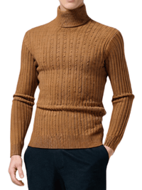 Thumbnail for Men's Turtleneck Sweaters Solid Color Slim Fit Fashionable Pullover Mens Winter Outdoor Tops -, Turtlenecks , Drestiny , 4XL, 5XL, Army Green, Australia, Beige, Black, Blue, Brown, Canada, Dark Blue, Dark Grey, Grey, L, Light Grey, Long Sleeves, M, Navy, New Zealand, Pink, Red, Sky Blue, Turtlenecks, United Kingdom, United States, White, Wine Red, XL, XXL, XXXL, Yellow , Drestiny , www.shopdrestiny.com