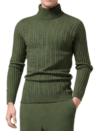 Thumbnail for Men's Turtleneck Sweaters Solid Color Slim Fit Fashionable Pullover Mens Winter Outdoor Tops -, Turtlenecks , Drestiny , 4XL, 5XL, Army Green, Australia, Beige, Black, Blue, Brown, Canada, Dark Blue, Dark Grey, Grey, L, Light Grey, Long Sleeves, M, Navy, New Zealand, Pink, Red, Sky Blue, Turtlenecks, United Kingdom, United States, White, Wine Red, XL, XXL, XXXL, Yellow , Drestiny , www.shopdrestiny.com