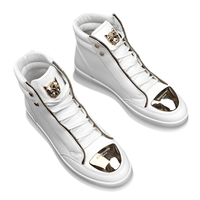 Thumbnail for Men's High Top Sneakers Trendy Gold Accents -, Sneakers , Drestiny , 10, 6.5, 7, 7.5, 8.5, 9, Australia, Black, Canada, New Zealand, Red, Sneakers, United Kingdom, United States, White , Drestiny , www.shopdrestiny.com