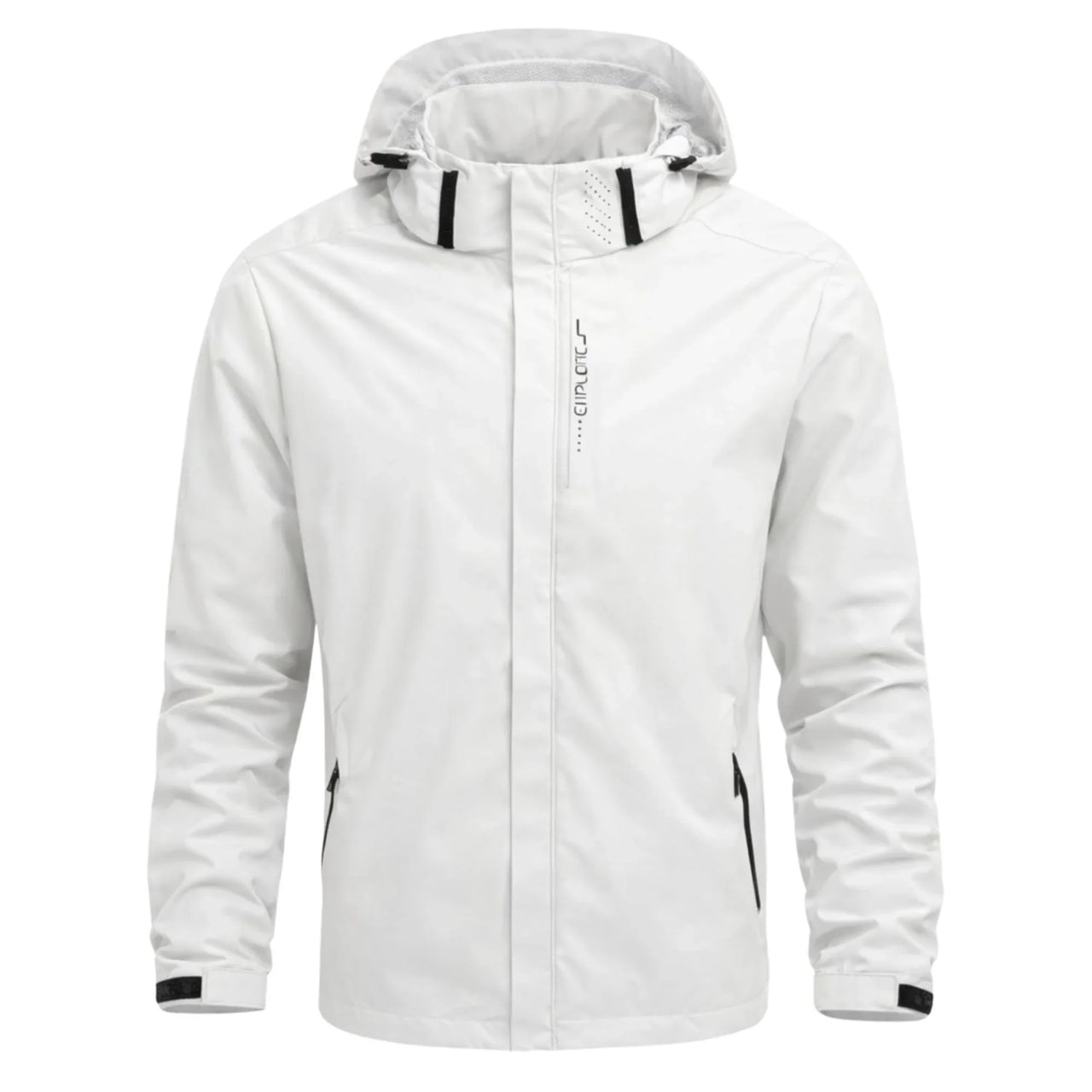 Men's Lightweight Rain Jacket With Hood Outdoor Waterproof Raincoat Streetwear Hiking Windproof Jacket Climbing Outdoor Jackets