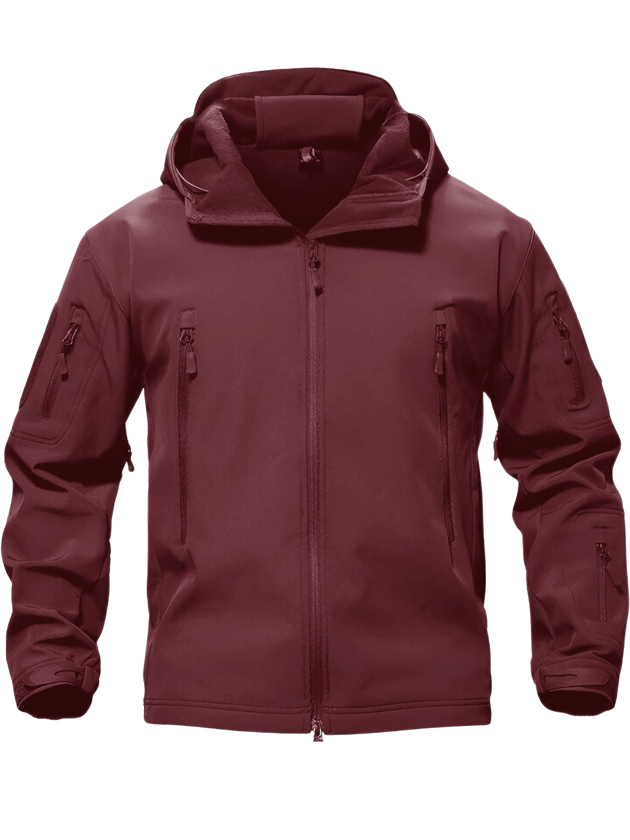 Men's Winter Jacket - Water-Resistant Soft Shell Coat with Hood & Fleece Lining -, Coats , Drestiny , Australia, Black, Blue, Blue Green, Brown, Canada, Coats, Coffee, Dark Brown, Green, Grey, Jackets, Khaki, L, Light Grey, M, Navy, Royal Blue, S, Sand, United Kingdom, United States, XL, XXL , Drestiny , www.shopdrestiny.com