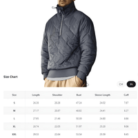 Thumbnail for Men's Workwear Quilted Coat 3M Half Zipper Cotton Coat Stand-Up Collar Shell Pattern Quilted Pullover Warm Cotton Coat -, Coats , Drestiny , Coats, FR, Grey, Jackets, L, M, S, United Kingdom, United States, XL, XXL , Drestiny , www.shopdrestiny.com