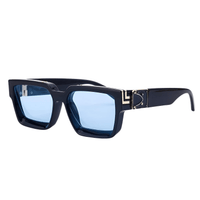Thumbnail for Millionaire Sunglasses For Men Vintage Square Fashion Glasses Luxury Retro Sunglasses Trending, Drestiny, Sunglasses, Gender_Men, United States, USA, Canada, Australia, New Zealand, United Kingdom, Black, Grey, Blue, Orange, Red, Silver, Transparent, White, Brown, Gold, Luxury square sunglasses men, Retro millionaire sunglasses, Statement sunglasses men, Men's designer square sunglasses, Vintage millionaire sunglasses, High-end sunglasses for men, Oversized square frame sunglasses men, shopdrestiny.com
