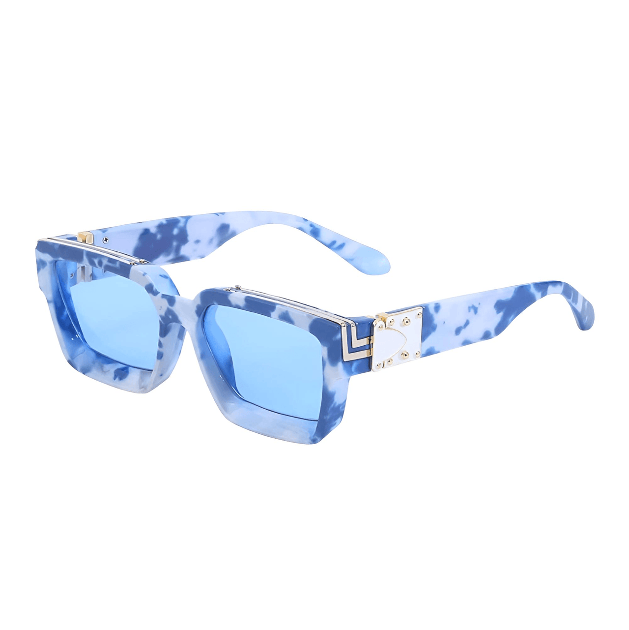 Millionaire Sunglasses For Men Vintage Square Fashion Glasses Luxury Retro Sunglasses Trending, Drestiny, Sunglasses, Gender_Men, United States, USA, Canada, Australia, New Zealand, United Kingdom, Black, Grey, Blue, Orange, Red, Silver, Transparent, White, Brown, Gold, Luxury square sunglasses men, Retro millionaire sunglasses, Statement sunglasses men, Men's designer square sunglasses, Vintage millionaire sunglasses, High-end sunglasses for men, Oversized square frame sunglasses men, shopdrestiny.com