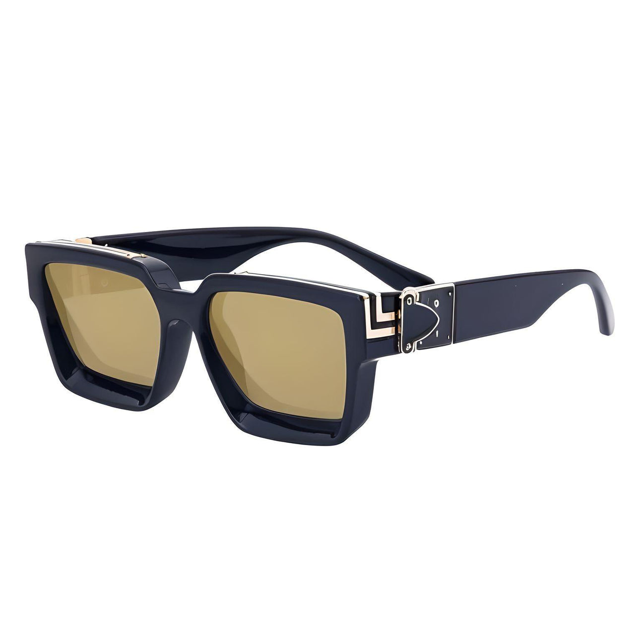 Millionaire Sunglasses For Men Vintage Square Fashion Glasses Luxury Retro Sunglasses Trending, Drestiny, Sunglasses, Gender_Men, United States, USA, Canada, Australia, New Zealand, United Kingdom, Black, Grey, Blue, Orange, Red, Silver, Transparent, White, Brown, Gold, Luxury square sunglasses men, Retro millionaire sunglasses, Statement sunglasses men, Men's designer square sunglasses, Vintage millionaire sunglasses, High-end sunglasses for men, Oversized square frame sunglasses men, shopdrestiny.com