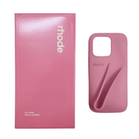 Thumbnail for New Color Silicone Lipstick iPhone Case With Box Lip Gloss Holder Cover, Drestiny, Rhode Phone Case with Lip Gloss, Best iPhone Cases with Lip Gloss, Silicone iPhone Case with Lipstick Holder, Hailey Bieber Phone Case with Lip Gloss, United States, Canada, Australia, New Zealand, United Kingdom, UK, USA, Lip Gloss, Raspberry, Berry, Rose, Lmage, Orange, Espresso, Toast, Grey, Ribbon, Phone Cases, Gender_Women, shopdrestiny.com