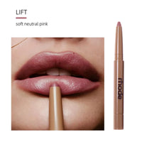 Thumbnail for Lipstick with 'rhode' branding applied to lips, showing 'LIFT' color swatch.