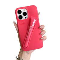 Thumbnail for New Color Silicone Lipstick iPhone Case With Box Lip Gloss Holder Cover, Drestiny, Rhode Phone Case with Lip Gloss, Best iPhone Cases with Lip Gloss, Silicone iPhone Case with Lipstick Holder, Hailey Bieber Phone Case with Lip Gloss, United States, Canada, Australia, New Zealand, United Kingdom, UK, USA, Lip Gloss, Raspberry, Berry, Rose, Lmage, Orange, Espresso, Toast, Grey, Ribbon, Phone Cases, Gender_Women, shopdrestiny.com