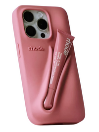 Thumbnail for New Color Silicone Lipstick iPhone Case With Box Lip Gloss Holder Cover, Drestiny, Rhode Phone Case with Lip Gloss, Best iPhone Cases with Lip Gloss, Silicone iPhone Case with Lipstick Holder, Hailey Bieber Phone Case with Lip Gloss, United States, Canada, Australia, New Zealand, United Kingdom, UK, USA, Lip Gloss, Raspberry, Berry, Rose, Lmage, Orange, Espresso, Toast, Grey, Ribbon, Phone Cases, Gender_Women, shopdrestiny.com