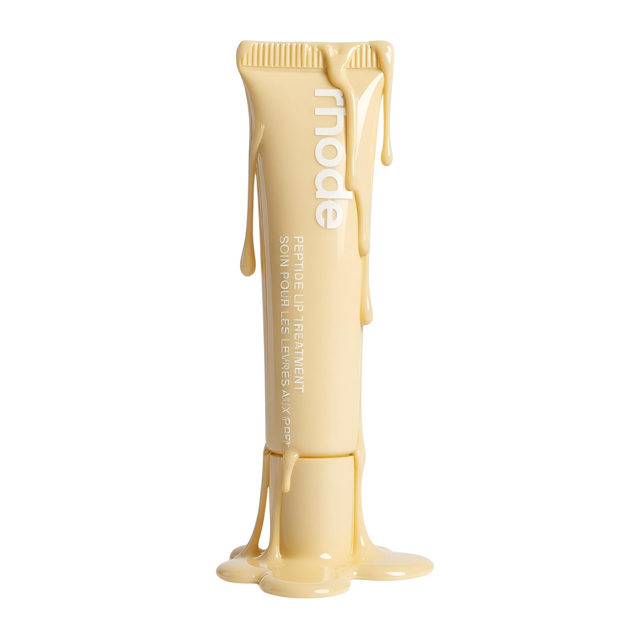 Vanilla Rhode lip gloss on a white background