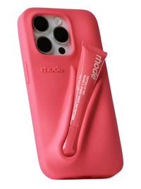 Thumbnail for New Color Silicone Lipstick iPhone Case With Box Lip Gloss Holder Cover, Drestiny, Rhode Phone Case with Lip Gloss, Best iPhone Cases with Lip Gloss, Silicone iPhone Case with Lipstick Holder, Hailey Bieber Phone Case with Lip Gloss, United States, Canada, Australia, New Zealand, United Kingdom, UK, USA, Lip Gloss, Raspberry, Berry, Rose, Lmage, Orange, Espresso, Toast, Grey, Ribbon, Phone Cases, Gender_Women, shopdrestiny.com