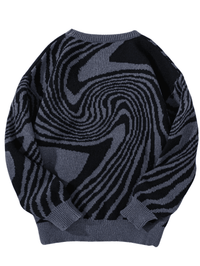 Thumbnail for New Popular Maze Pattern Pullover Sweater Jacquard Casual Round Neck Contrast Color Knitted Men's Pullover Jumpers, Drestiny, Sweaters, Pullovers, Long Sleeves, S, M, L, XL, XXL, 2XL, United States, Australia, USA, New Zealand, United Kingdom, UK, Blue, Black, Grey, Dark Grey, Orange Red, Green, Purple, Sky Blue, Pink, Khaki, Men's Maze Sweater, Men's Maze Knit Sweater, Oversized Men's Maze Jumper, Wool Men's Maze Sweater, Designer Men's Maze Sweater, shopdrestiny.com