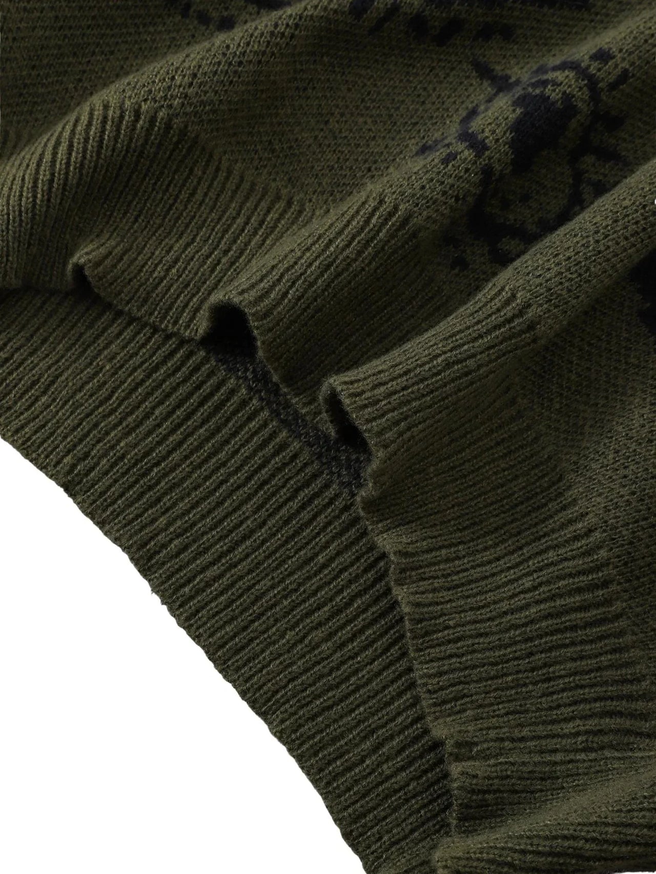 New Popular Men's Abstract Eye Pullover Jacquard Pattern Sweater Casual Round Neck Knitted Men's Pullover, Drestiny, Pullovers, Sweaters, Long Sleeve, S, M, L, XL, XXL, United States, USA, Canada, Australia, New Zealand, United Kingdom, UK, Green, Khaki, Blue, Black, Dark Red, Dark Grey, White, Men's Graphic Sweater, Men's Statement Sweater, abstract print sweater men, men's retro sweater, men's patterned knitwear, men's abstract print jumper, retro men's jumper, shopdrestiny.com