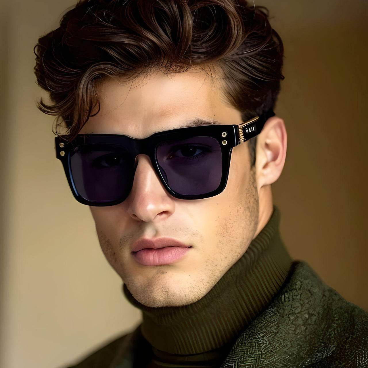 Oversized Classic Square Sunglasses Men 2025 Luxury Brand Design Vintage Trendy Rero Sun Glasses For Male Driving Eyewear UV400, Drestiny, Sunglasses, USA, United States, Gender_Men, Canada, Australia, New Zealand, United Kingdom, UK, Black Brown, Black Gold Grey, Green Yellow, Gun Grey Blue, Matte Black, Demi Green, Transparent Brown, Transparent White, Oversized square sunglasses men, Classic oversized square sunglasses for men, Mens big frame square sunglasses, shopdrestiny.com