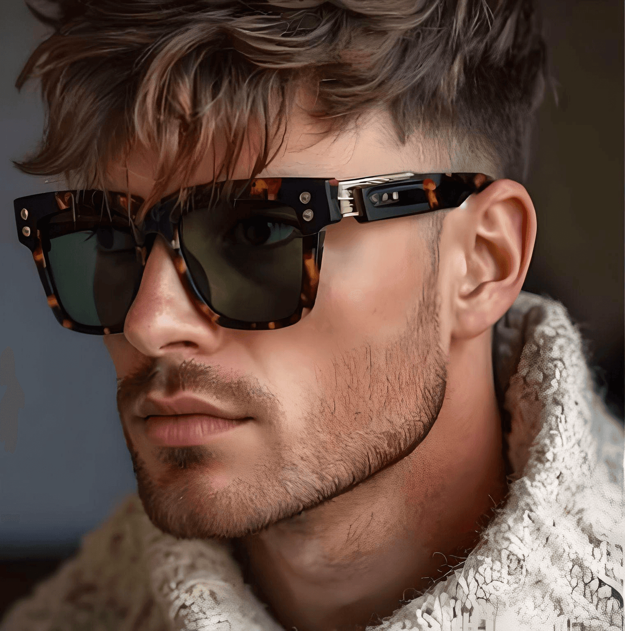 Oversized Classic Square Sunglasses Men 2025 Luxury Brand Design Vintage Trendy Rero Sun Glasses For Male Driving Eyewear UV400, Drestiny, Sunglasses, USA, United States, Gender_Men, Canada, Australia, New Zealand, United Kingdom, UK, Black Brown, Black Gold Grey, Green Yellow, Gun Grey Blue, Matte Black, Demi Green, Transparent Brown, Transparent White, Oversized square sunglasses men, Classic oversized square sunglasses for men, Mens big frame square sunglasses, shopdrestiny.com