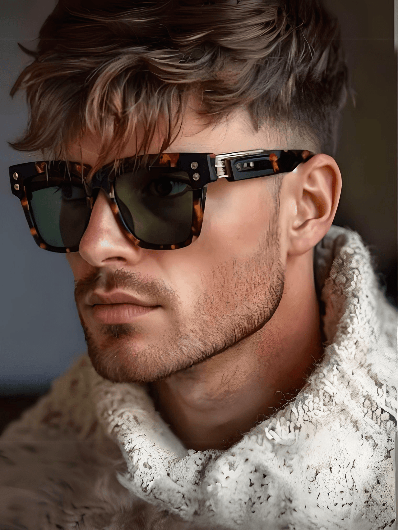 Oversized Classic Square Sunglasses Men 2025 Luxury Brand Design Vintage Trendy Rero Sun Glasses For Male Driving Eyewear UV400, Drestiny, Sunglasses, USA, United States, Gender_Men, Canada, Australia, New Zealand, United Kingdom, UK, Black Brown, Black Gold Grey, Green Yellow, Gun Grey Blue, Matte Black, Demi Green, Transparent Brown, Transparent White, Oversized square sunglasses men, Classic oversized square sunglasses for men, Mens big frame square sunglasses, shopdrestiny.com