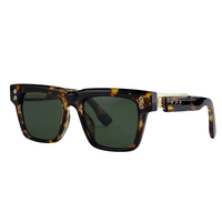 Thumbnail for Oversized Classic Square Sunglasses Men 2025 Luxury Brand Design Vintage Trendy Rero Sun Glasses For Male Driving Eyewear UV400, Drestiny, Sunglasses, USA, United States, Gender_Men, Canada, Australia, New Zealand, United Kingdom, UK, Black Brown, Black Gold Grey, Green Yellow, Gun Grey Blue, Matte Black, Demi Green, Transparent Brown, Transparent White, Oversized square sunglasses men, Classic oversized square sunglasses for men, Mens big frame square sunglasses, shopdrestiny.com