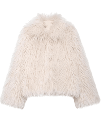 Thumbnail for Oversize Plush Fur Coat For Women Elegant Soft Warm Long Sleeve Loose Jackets Winter Chic Street Outerwear , Coats, Drestiny, Jackets, Green, Beige, Brown, United States, Australia, New Zealand, United Kingdom, S, M, L, shopdrestiny.com, faux fur coats