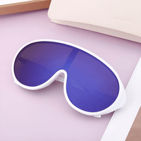 Thumbnail for Oversized Shield Sunglasses Fashion One Piece Sun Glasses Big Frame Shades, Sunglasses, Gender_Women, Gender_Men, United States, USA, Canada, Australia, New Zealand, United Kingdom, UK, Black, White, Blue, Transparent, Grey, Pink, Silver, Brown, large shield sunglasses women, futuristic shield sunglasses, rimless shield sunglasses, wrap around sunglasses oversized, y2k shield sunglasses, big shield sunglasses, statement shield sunglasses, shopdrestiny.com