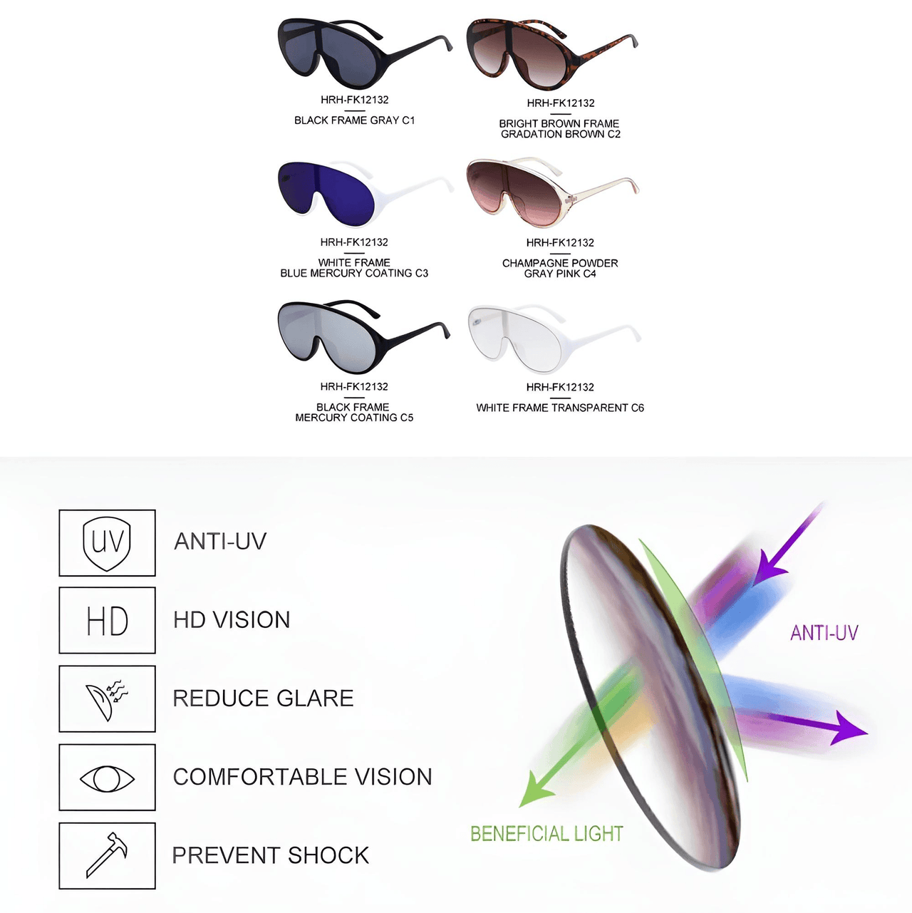 Oversized Shield Sunglasses Fashion One Piece Sun Glasses Big Frame Shades, Sunglasses, Gender_Women, Gender_Men, United States, USA, Canada, Australia, New Zealand, United Kingdom, UK, Black, White, Blue, Transparent, Grey, Pink, Silver, Brown, large shield sunglasses women, futuristic shield sunglasses, rimless shield sunglasses, wrap around sunglasses oversized, y2k shield sunglasses, big shield sunglasses, statement shield sunglasses, shopdrestiny.com