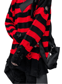 Thumbnail for Unisex Oversized Punk Style Sweaters -, Sweaters , Drestiny , Australia, Black, DarkGreen, Green, L, Lime Green, M, New Zealand, Pullovers, Red, S, Sweaters, United Kingdom, United States, White, XL, XXL , Drestiny , www.shopdrestiny.com