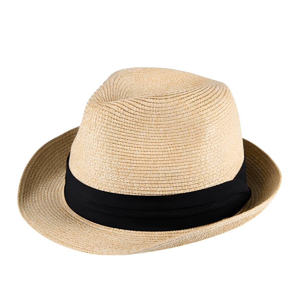 Khaki Panama Straw Hat for Women & Men