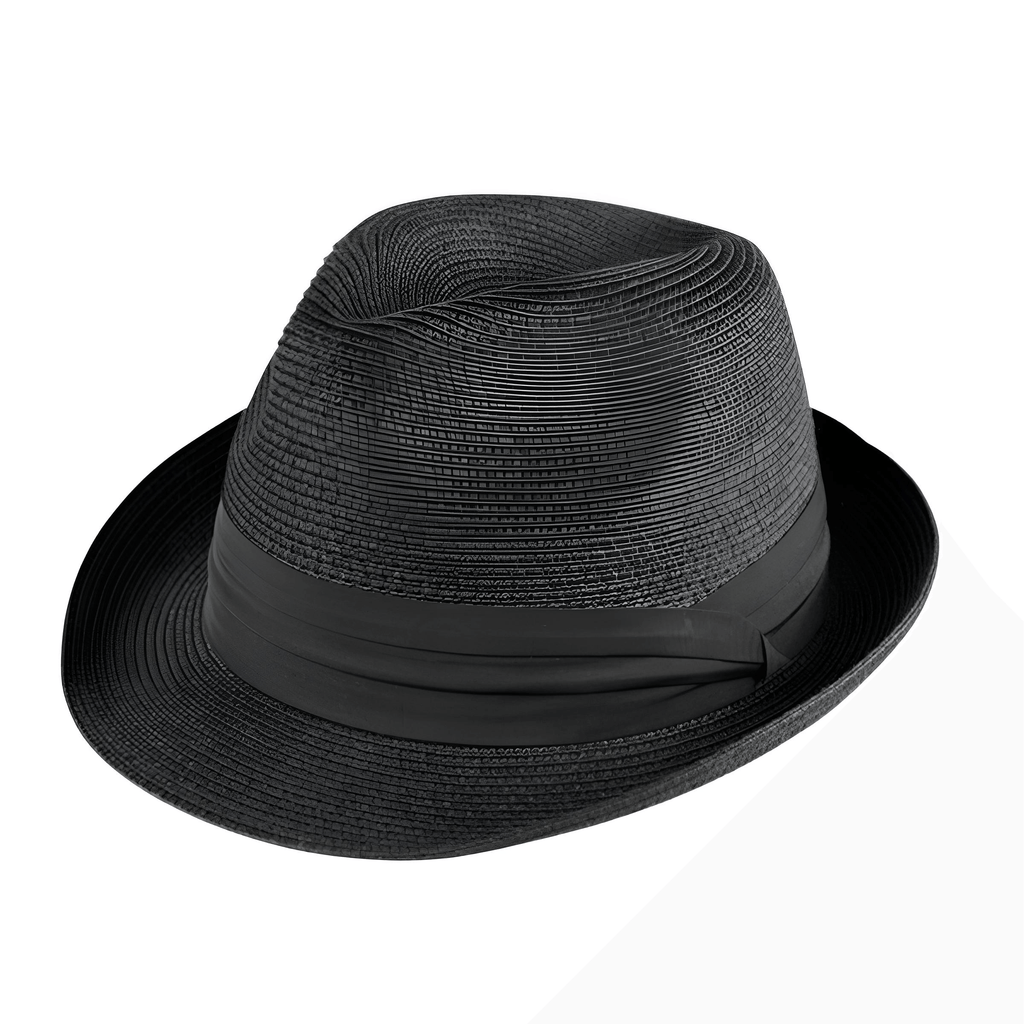 Black Panama Hat for Women & Men