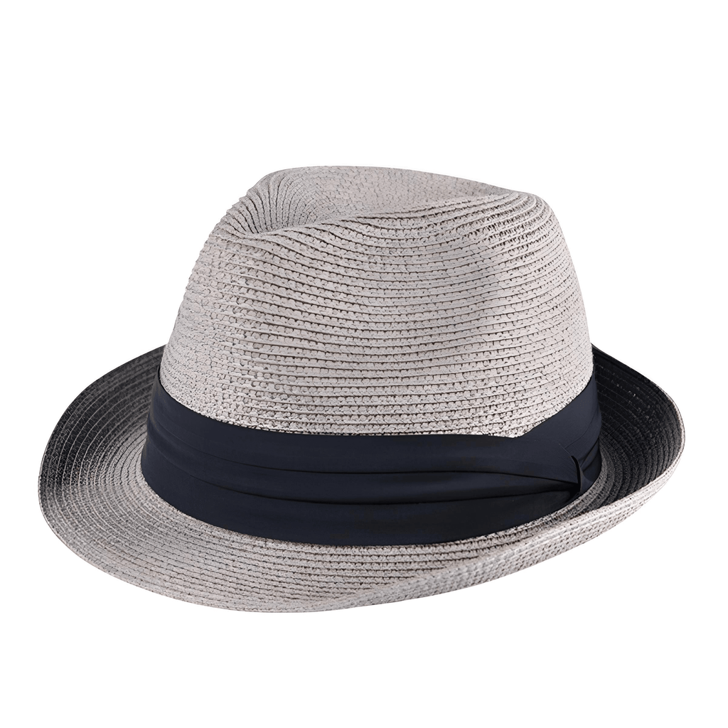 Grey Panama Straw Hat for Women & Men