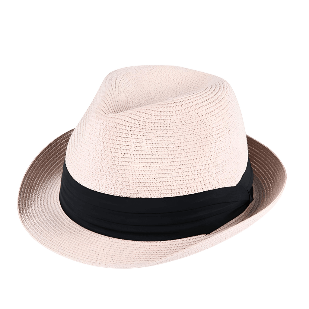 Pink Panama Straw Hat for Women & Men