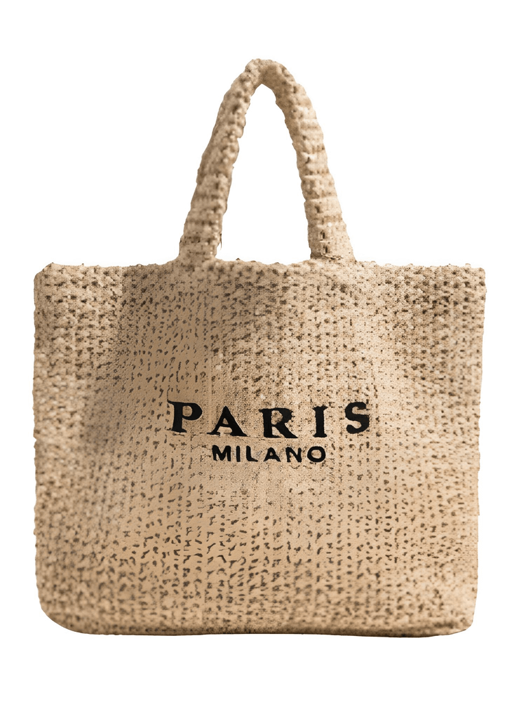 Large Khaki Paris Milano Bag