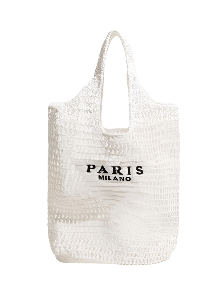 White Paris Milano Bag