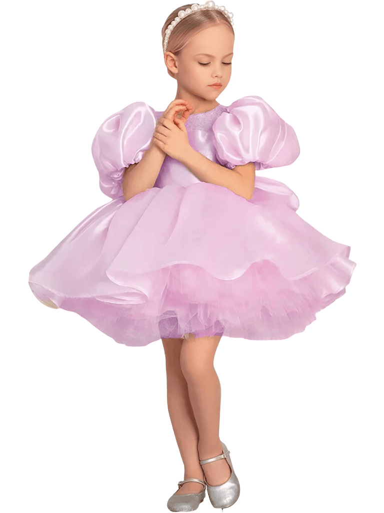 Get your Pink Purple Satin & Tulle Princess Ball Gown at Drestiny! Enjoy Free Shipping + Tax Covered! Seen on FOX, NBC, CBS. Save up to 50%!