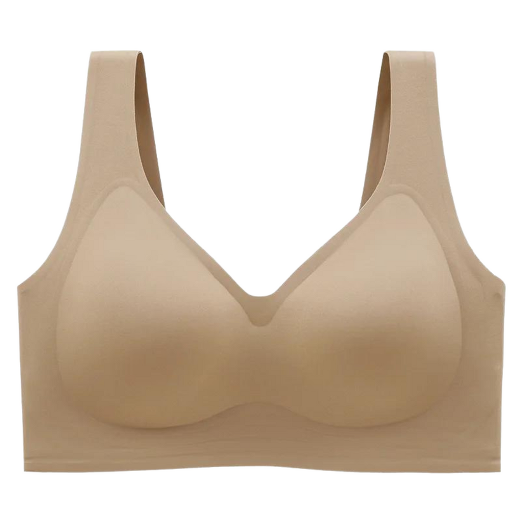 Plus Size Anti-Sagging Nude Bras For Women - With Removeable Cups