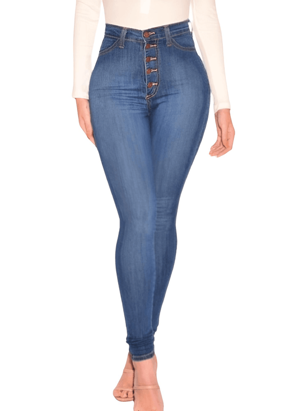 Shop Drestiny for Women's Plus Size Button Up Stretch Skinny Jeans. Free Shipping + Tax Paid! Save up to 50% off. Upgrade your style now!