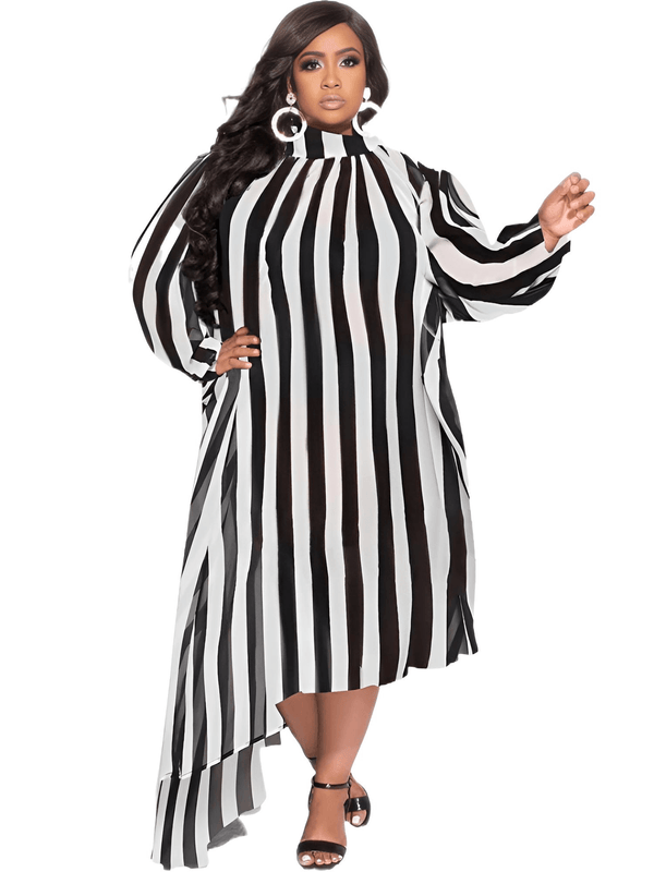 Shop Drestiny for the perfect Plus Size Women's Striped Dress. Enjoy Free Shipping and let us cover the taxes! Save up to 50% off. Seen on FOX/NBC/CBS.