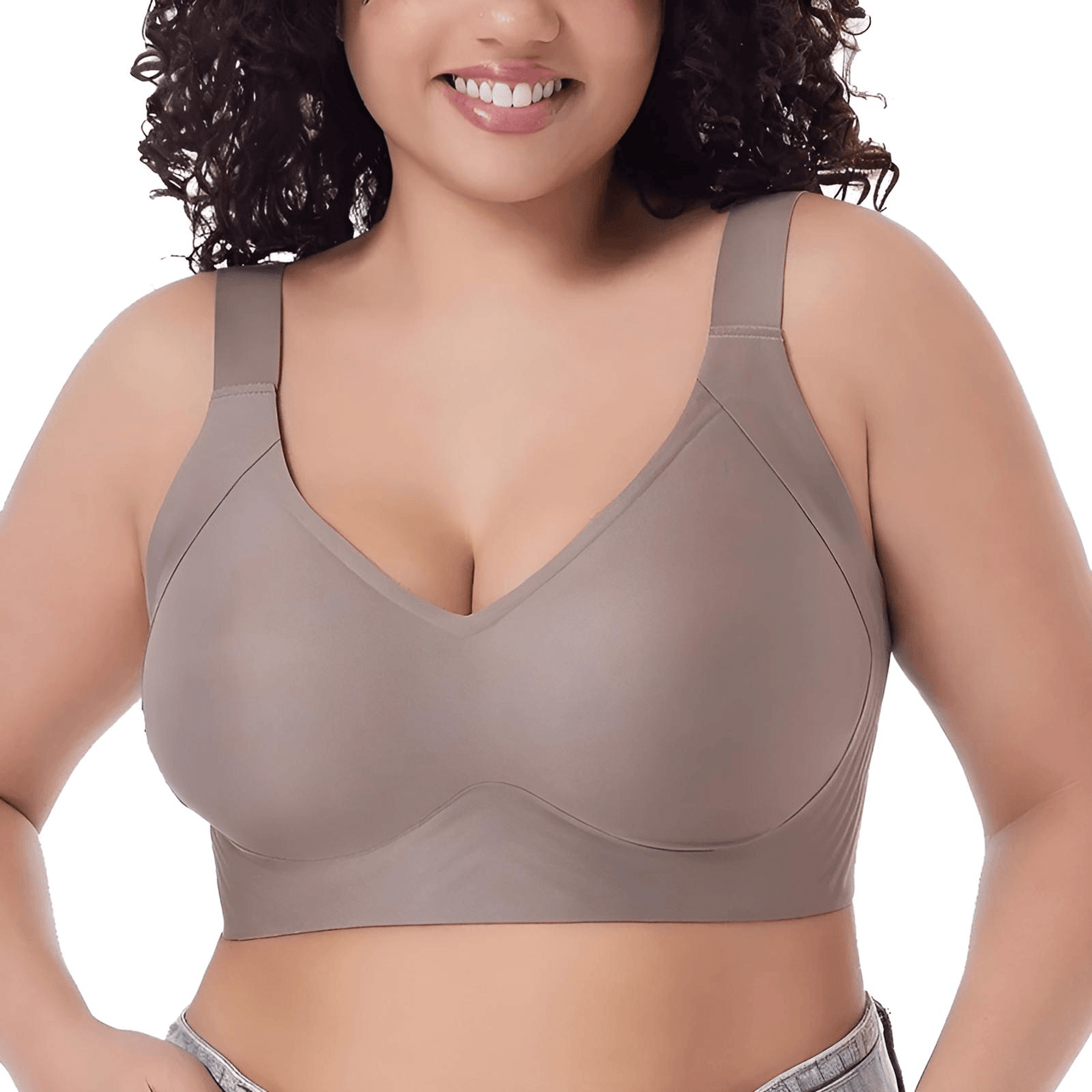 Plus Size Push-UP Bra for Women Seamless Bras Thin Cup Wireless Bralette Sexy Brassiere M-6XL, Drestiny, Bras, Plus Size Bras, M, L, XL, XXL, 2XL, 3XL, 4XL, 5XL, 6XL, Coffee, Beige, Black, United States, USA, Canada, Australia, New Zealand, United Kingdom, UK, plus size push up bra, full figure push up bra, push up bra for plus size women,comfortable plus size push up bra, push up bra for larger sizes, fuller figure push up bra, extra lift plus size bra, padded plus size bra push up, shopdrestiny.com
